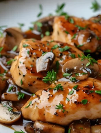pollo-con-champiñones